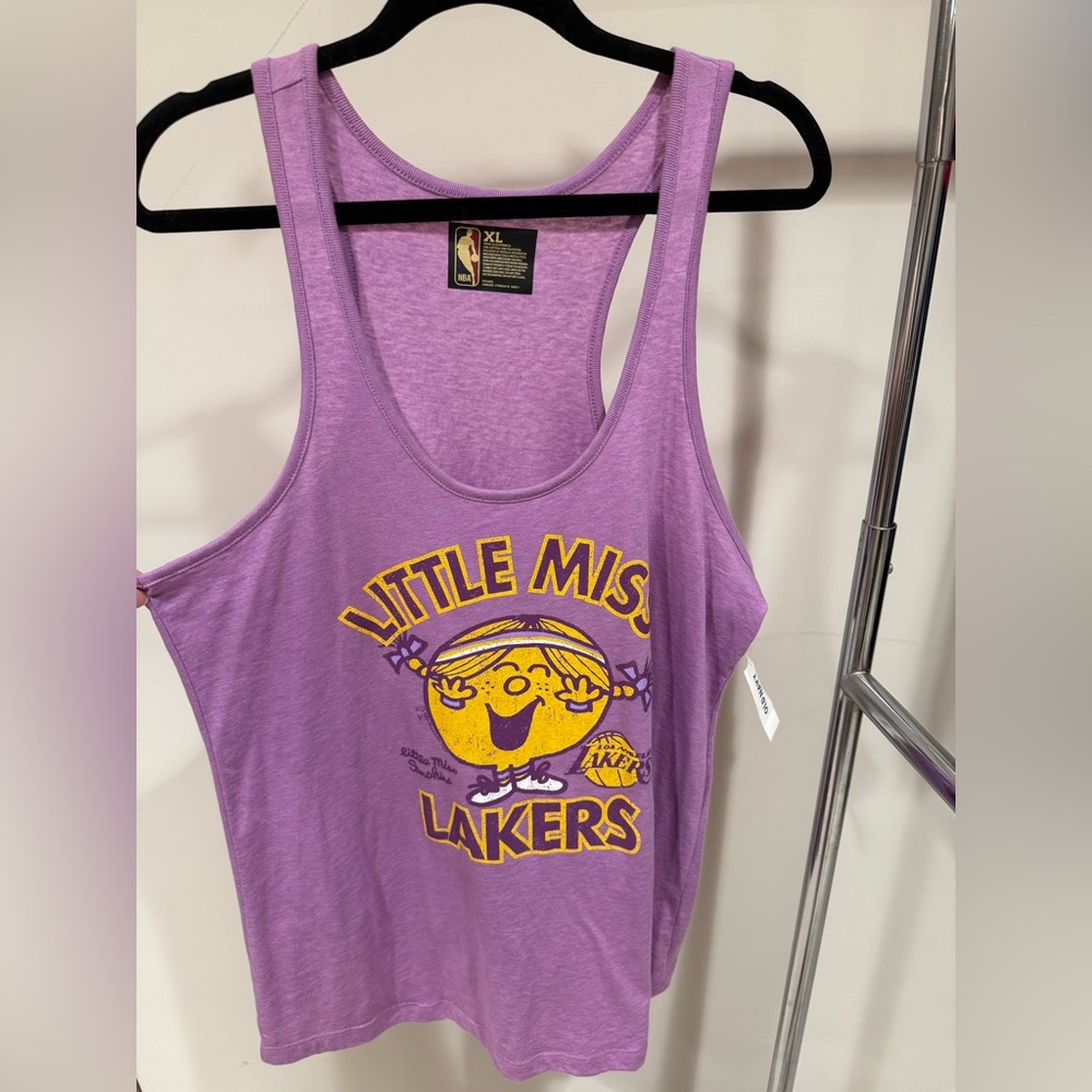 Lakers Little Miss Purple Tank Top XL